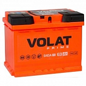 Аккумулятор VOLAT Prime  (63 Ah) L+