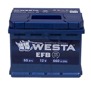 Аккумулятор Westa EFB 6СТ-65 VLR (65 Ah) L2