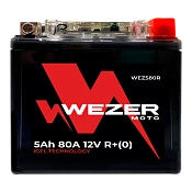 Аккумулятор WEZER YTX5L iGEL (5 Ah) WEZ580R