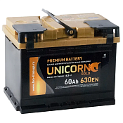 Аккумулятор Unicorn Gold (60 Ah)