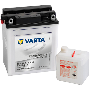 Аккумулятор Varta Powersports Freshpack 12N12A-4A-1, YB12A-A (12 А/ч) 512011012