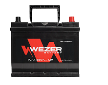 Аккумулятор Wezer JIS (70Ah) WEZ70550R