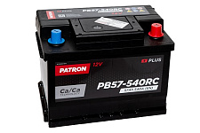 Аккумулятор Patron Plus (57 Ah) LB PB57-540RC