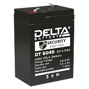 Аккумулятор Delta DT 6045 (6V / 4.5Ah)