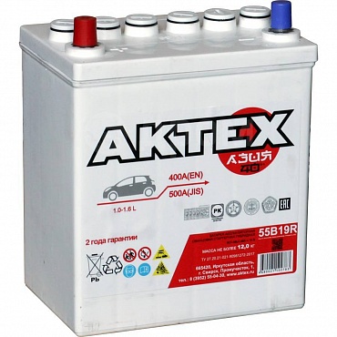 Аккумулятор Aktex Asia (38 Ah) L+