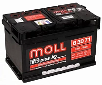 Аккумулятор MOLL M3+ (71 Ah) LB