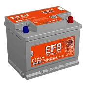 Аккумулятор TITAN EFB (60 Ah) 4607008886801
