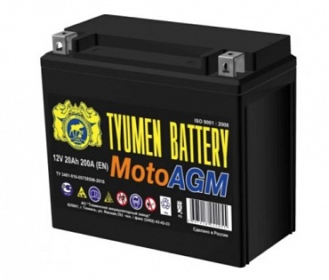 Аккумулятор Tyumen Battery YTX20 (20 А·ч)