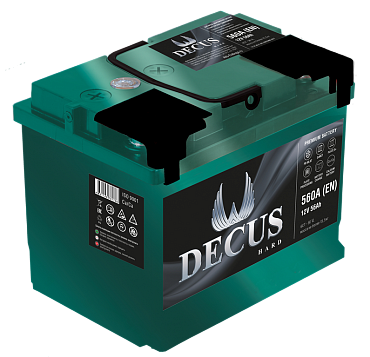 Аккумулятор DECUS 6СТ-56 VL (56 А·ч)