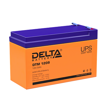 Аккумулятор Delta DTM 1209 (12В/9 А·ч)
