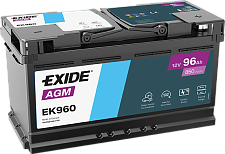 Аккумулятор Exide AGM EK960 (96 Ah)
