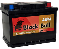 Аккумулятор BLACK BULL AGM (60 Ah) L2 (Camel Group)