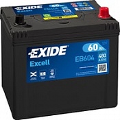 Аккумулятор Exide Excell EB604 (60 Ah)