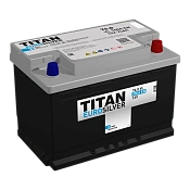 Аккумулятор TITAN EUROSILVER (76 Ah) 4607008881417