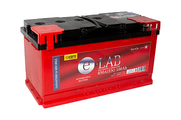 Аккумулятор E-lab 6СТ-100 (100 Ah)