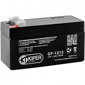 Аккумулятор Kiper GP-1213 (12V / 1.3Ah)