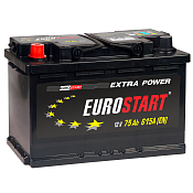 Аккумулятор Eurostart Extra Power (75 А/ч) L+