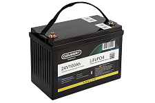 Литиевый аккумуляторGelbert LiFePO4 (24V/100Ah/120А/2,400Wh) Bluetooth