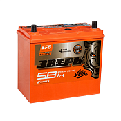Аккумулятор Зверь EFB Asia (58 Ah) L+ B24
