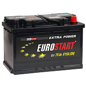 Аккумулятор Eurostart Extra Power (75 Ah) L3 EU750E