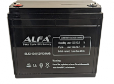 Аккумулятор ALFA SL12-134 (12V134Ah) C20