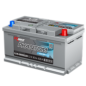 Аккумулятор RDrive PHANTOM Winter SMF (90 Ah) 820 А, (EUW-090082LB4) LB4