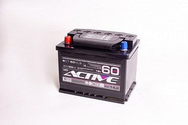 Аккумулятор АКТЕХ ACTIVE FROST 6СТ-60 (60 А/ч)