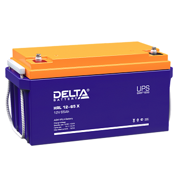 Аккумулятор Delta HRL-X 12-65 (12В/150 А·ч)