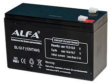 Аккумулятор ALFA 12V-7Ah F1 (12V7Ah) UPS