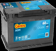 Аккумулятор Centra AGM CK600 (60 Ah)