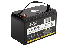 Литиевый аккумулятор  Gelbert LiFePO4 (24V/50Ah/80A/1,200Wh) BT/Display