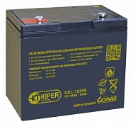 Аккумулятор Kiper GEL-12550 (12V / 55Ah)