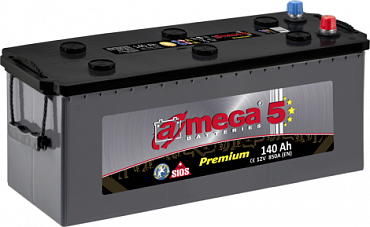 Аккумулятор A-mega Premium (140 Ah)