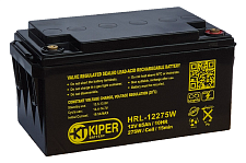 Аккумулятор Kiper HRL-12275W (12V / 65Ah)