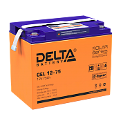 Аккумулятор Delta GEL 12-75 (12В/75А·ч)