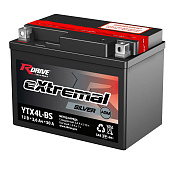 Аккумулятор RDrive eXtremal Silver YTX4L-BS (3.5 Ah)