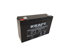 Аккумулятор KRAFT 6V-10Ah F1 (6V10Ah) UPS