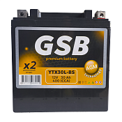 Аккумулятор GSB (30 Ah) YTX30L-BS