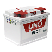 Аккумулятор UNO 6СТ-60 NR (60 Ah) 480 А, L2