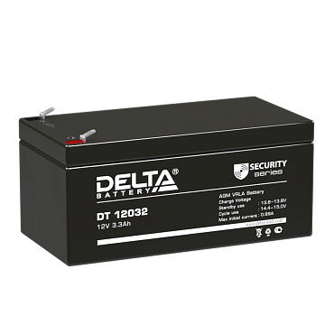 Аккумулятор Delta DT 12032 (12В/3.3 А·ч)