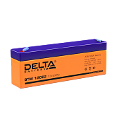 Аккумулятор Delta DTM 12022 (12V / 2.2Ah)