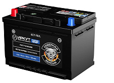 Аккумулятор  ИРКУТ 6CT-76VL (76 Ah) (UHD-L3RU)