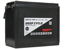 Аккумулятор  KRAFT LDC12-140 (12V148Ah) C20