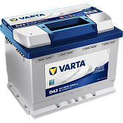 Аккумулятор Varta Blue Dynamic D43 (60 Ah) L+ 560127054
