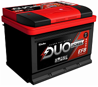 Аккумулятор DUO Power EFB (62 Ah)