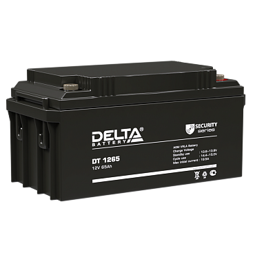 Аккумулятор Delta DT 1265 (12В/65 А·ч)