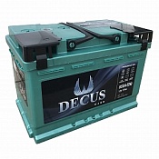 Аккумулятор Decus зеленый 77 (77 Ah)