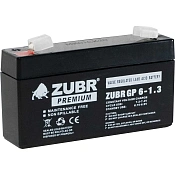 Аккумулятор ZUBR GP 6-1.3, NPP (6V / 1.3Ah)