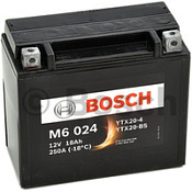 Аккумулятор Bosch M6 YTX20-4/YTX20-BS (18 А·ч) 0092M60240