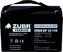 Аккумулятор ZUBR GP 12-110 (12V / 110Ah)
